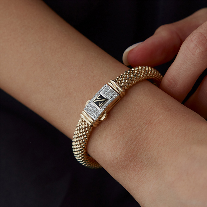Point Taşlı Kilit Bileklik - 2