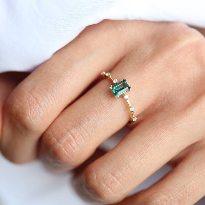 Pointer Green Yüzük - 1