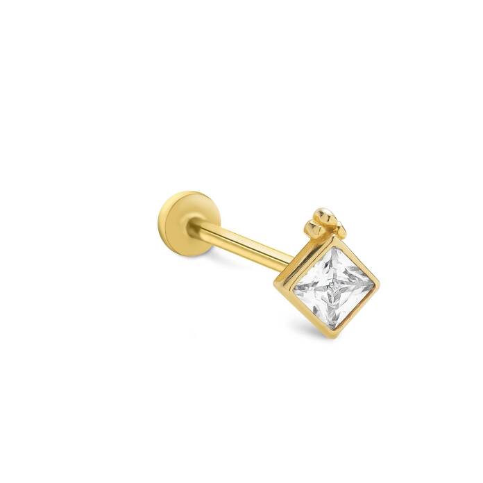 Prenses Kesim Tragus Piercing - 1