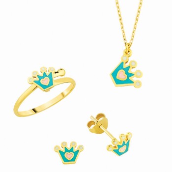 Prenses Tacı Çocuk Seti - Melike