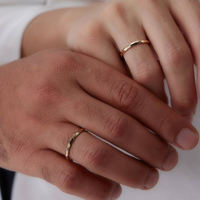 Prizma Çift Alyans - 1