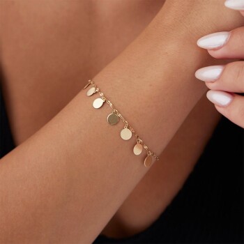 Pullu Boomerang Bileklik - Mazi