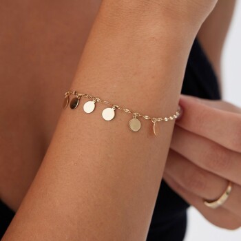 Pullu Boomerang Bileklik - Mazi (1)