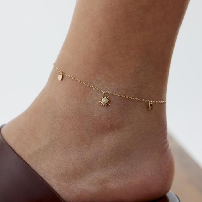 Pullu Güneş Halhal - Rayna (1)