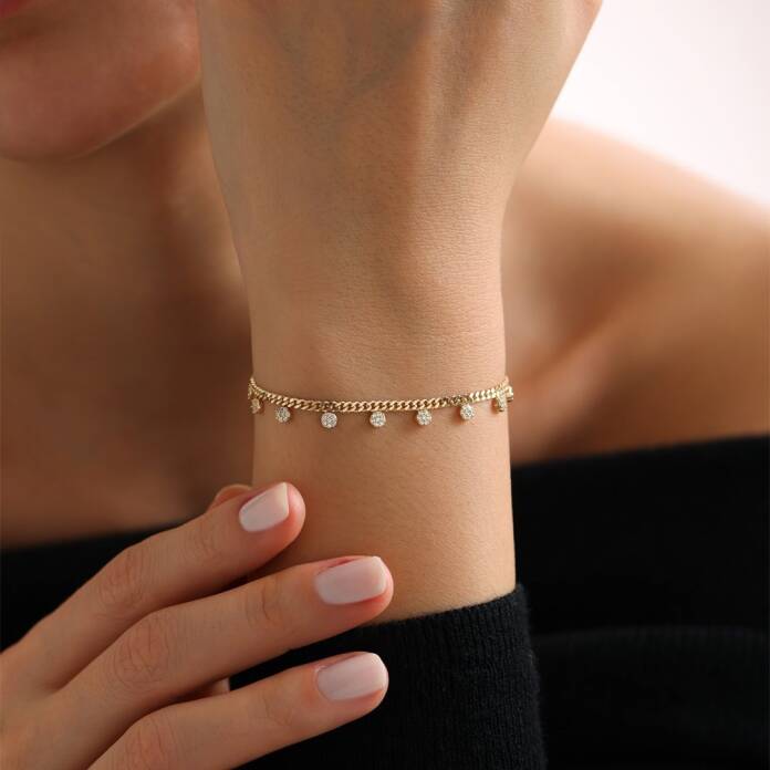 Pullu Gurmet Sarkıt Bileklik - 3