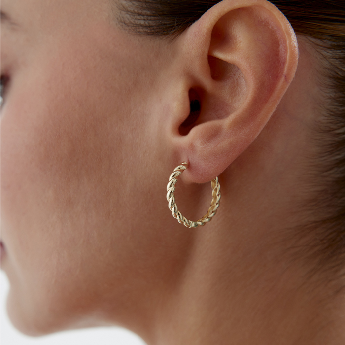 Pure Burgu Küpe - Rayna (1)