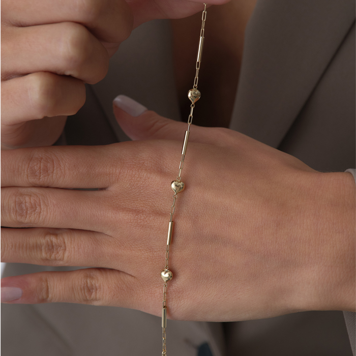 Pure Line Kalp Bileklik - RİTİM (1)