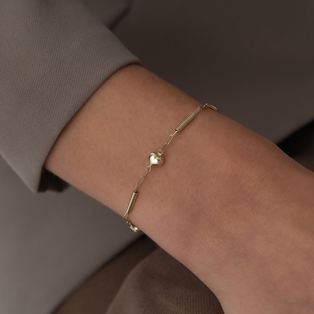 Pure Line Kalp Bileklik - 1