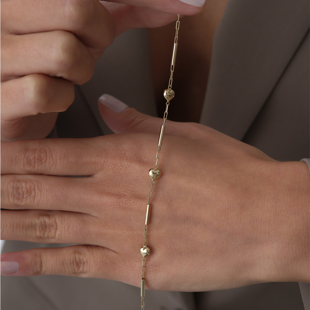 Pure Line Kalp Bileklik - 2