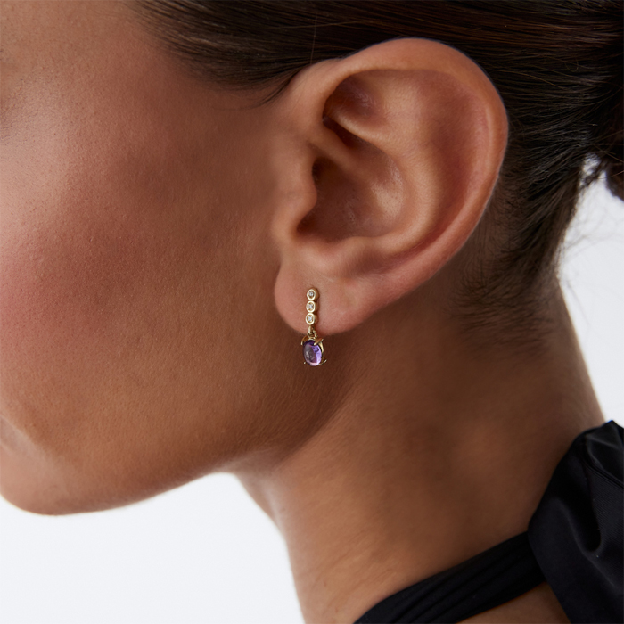 Purple Royal Küpe - MİST (1)