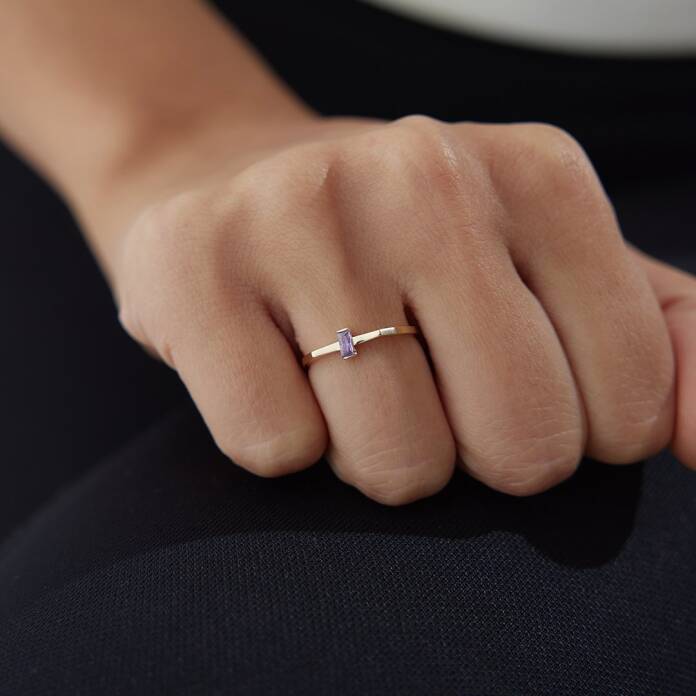 Purple Stripe Yüzük - 3