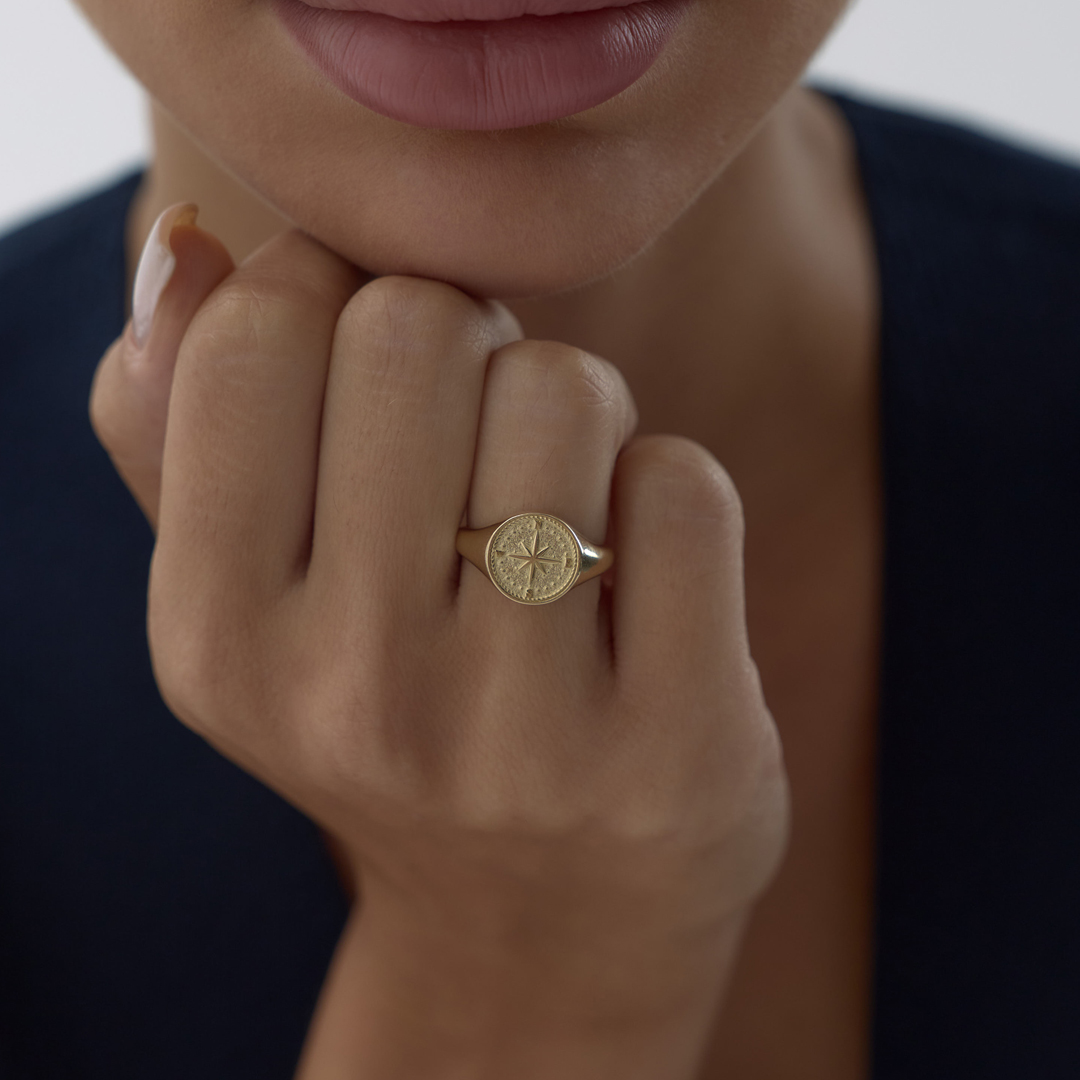Pusula Simgesi Yüzük - 1