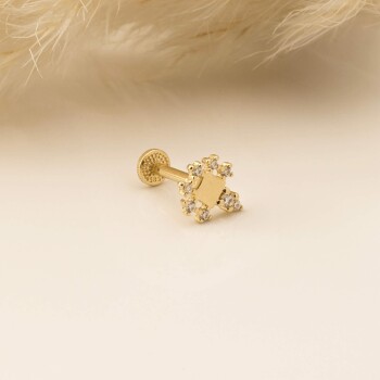 Puzzle Minimal Tragus Piercing - 4