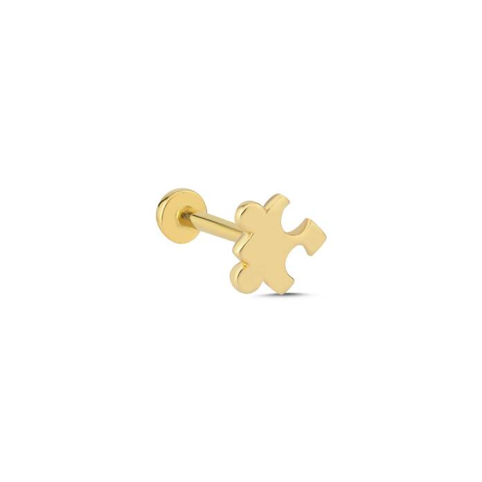 Puzzle Model Tragus Piercing - 1