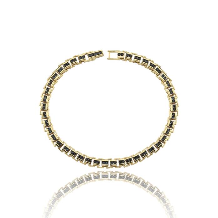 Python Altın Erkek Bileklik - 3