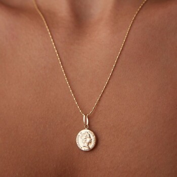 Queen Elizabeth Madalyon Kolye - Tuana