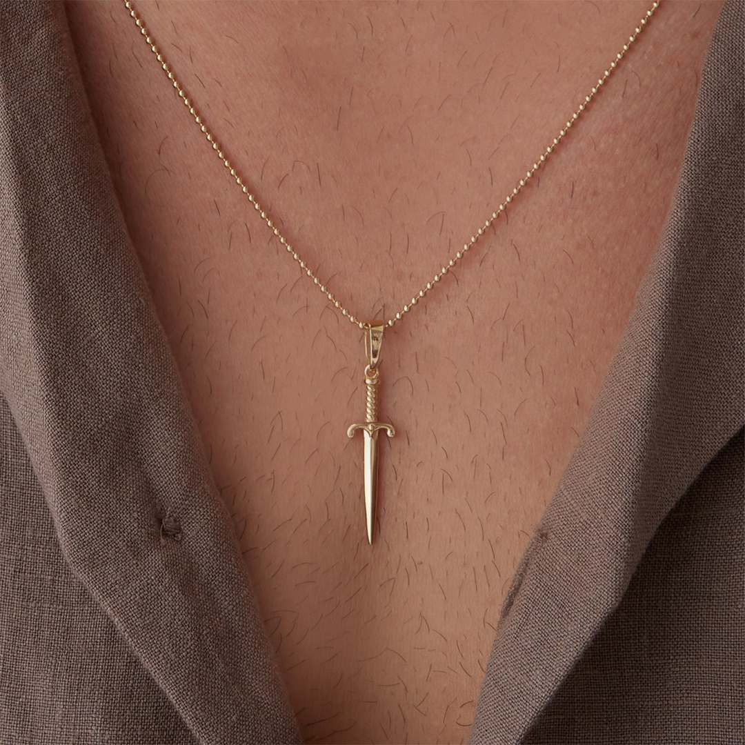 Quillon Hançer Erkek Kolye - 1