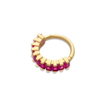 Red Circle Helix Piercing - Alen