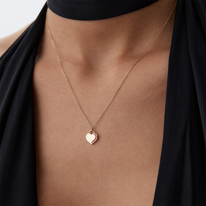 Red Tu Kalp Kolye - Alen (1)