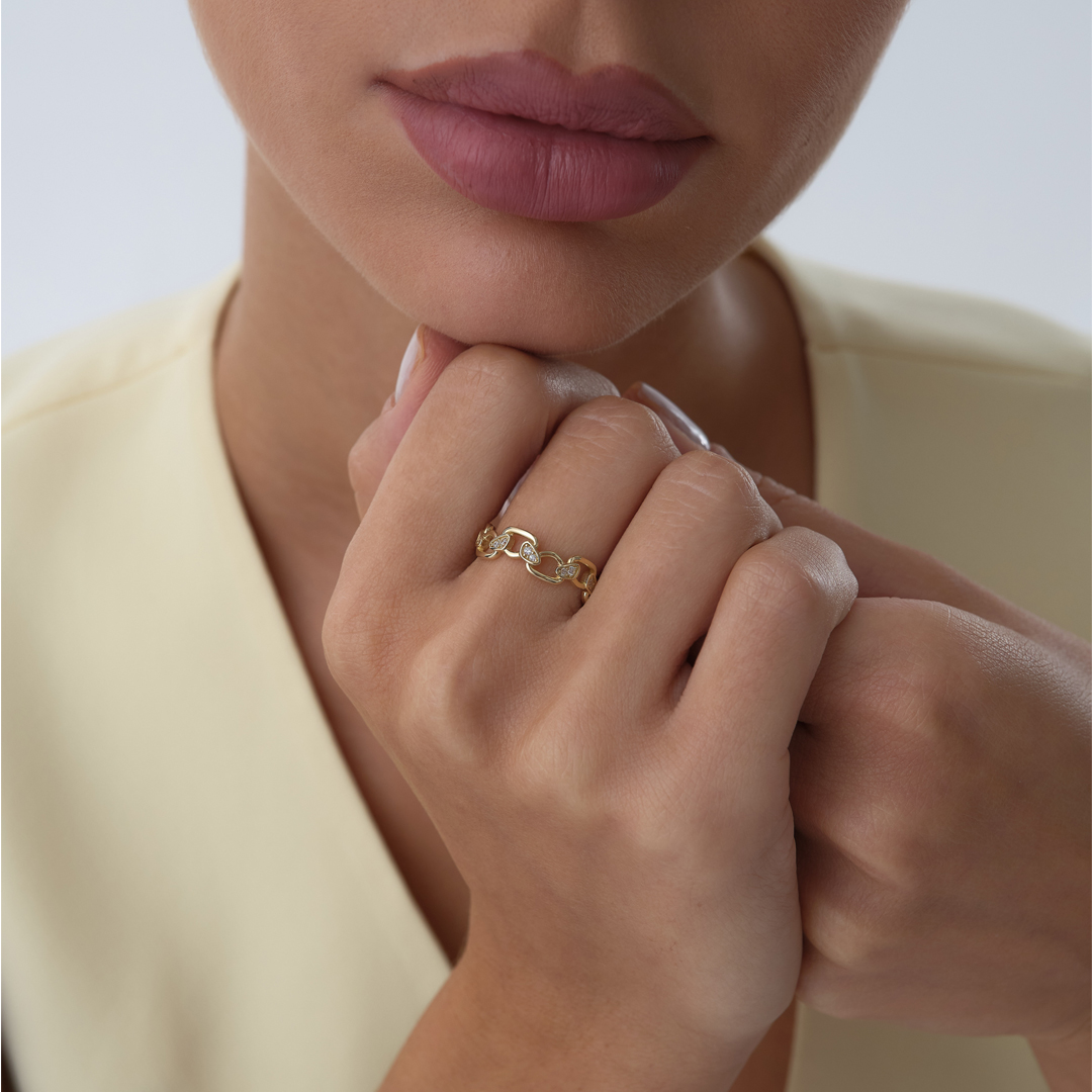 Regal Chain Yüzük - 1