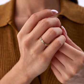 Regular Yüzük - Rayna