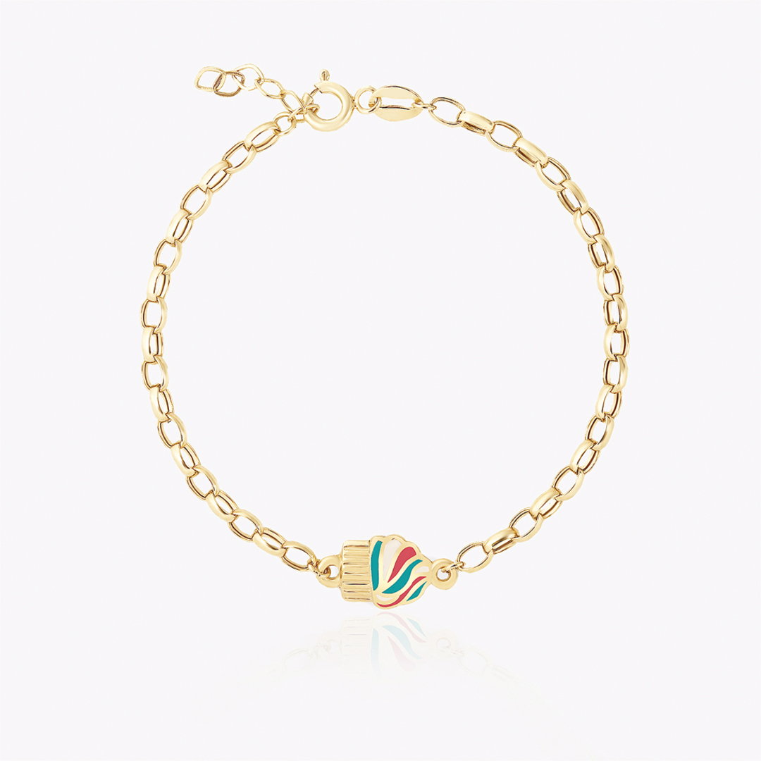 Renkli Cupcake Çocuk Bilekliği - 1