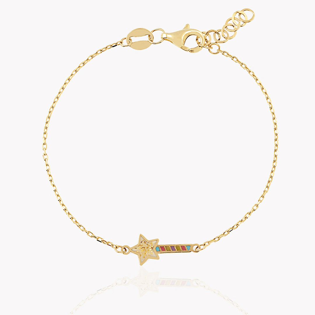 Renkli Sihirli Değnek Çocuk Bilekliği - 1