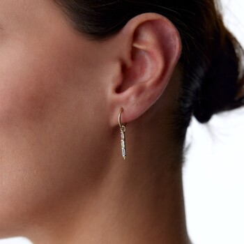 Renkli Sıra Baget Küpe - MİST