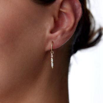 Renkli Sıra Baget Küpe - MİST (1)