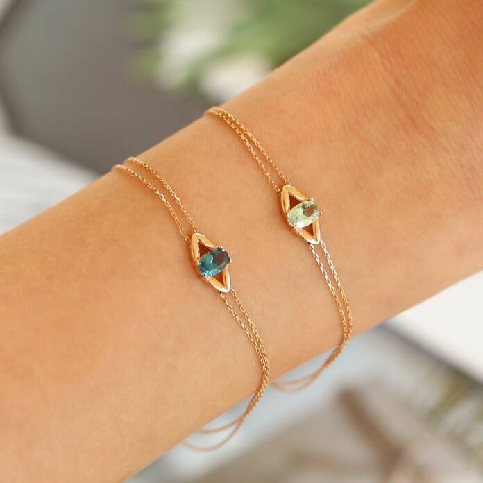 Renkli Taşlı Bileklik - 1