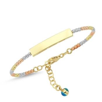 Renkli Tek Sıra Dorica Kelepçe - Melike