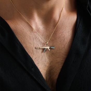 Rifle Erkek Kolye - Koçak (1)