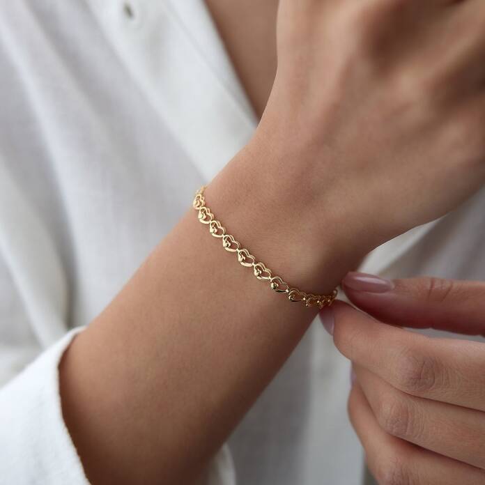 Rinntin İtalyan Kalpli Bileklik - 2