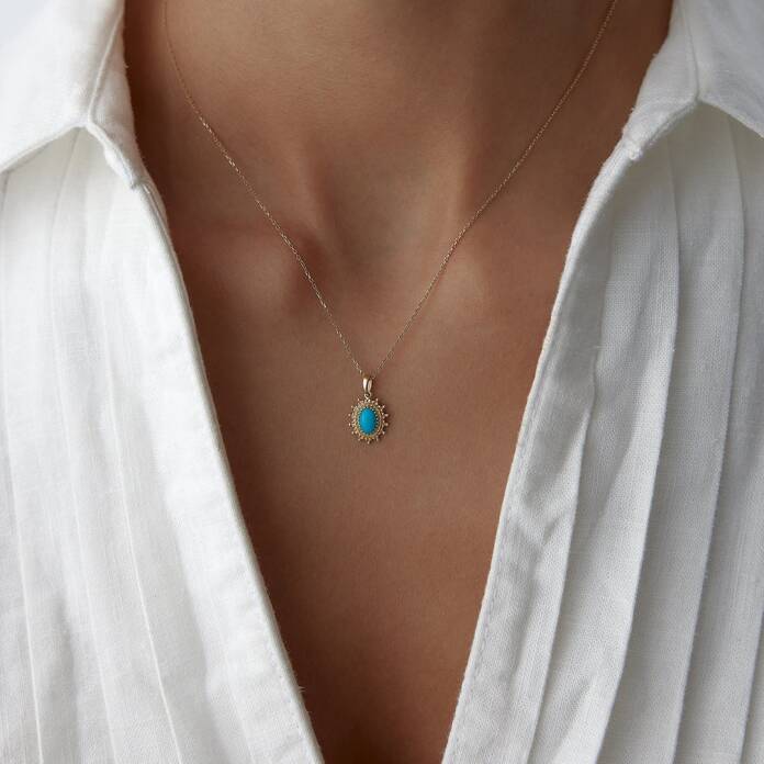 Rise Firuze Kolye - 1