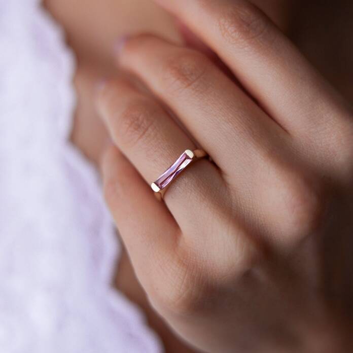 Robb Pembe Baget Yüzük - 1