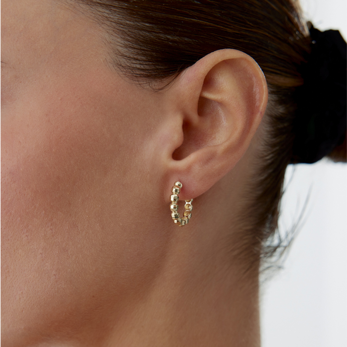 Round Halka Küpe - 1