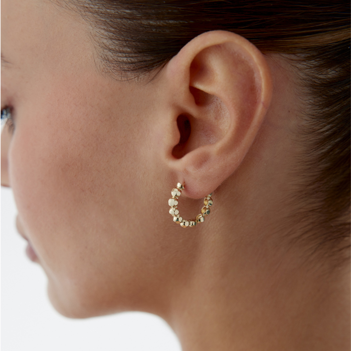 Round Halka Küpe - 2