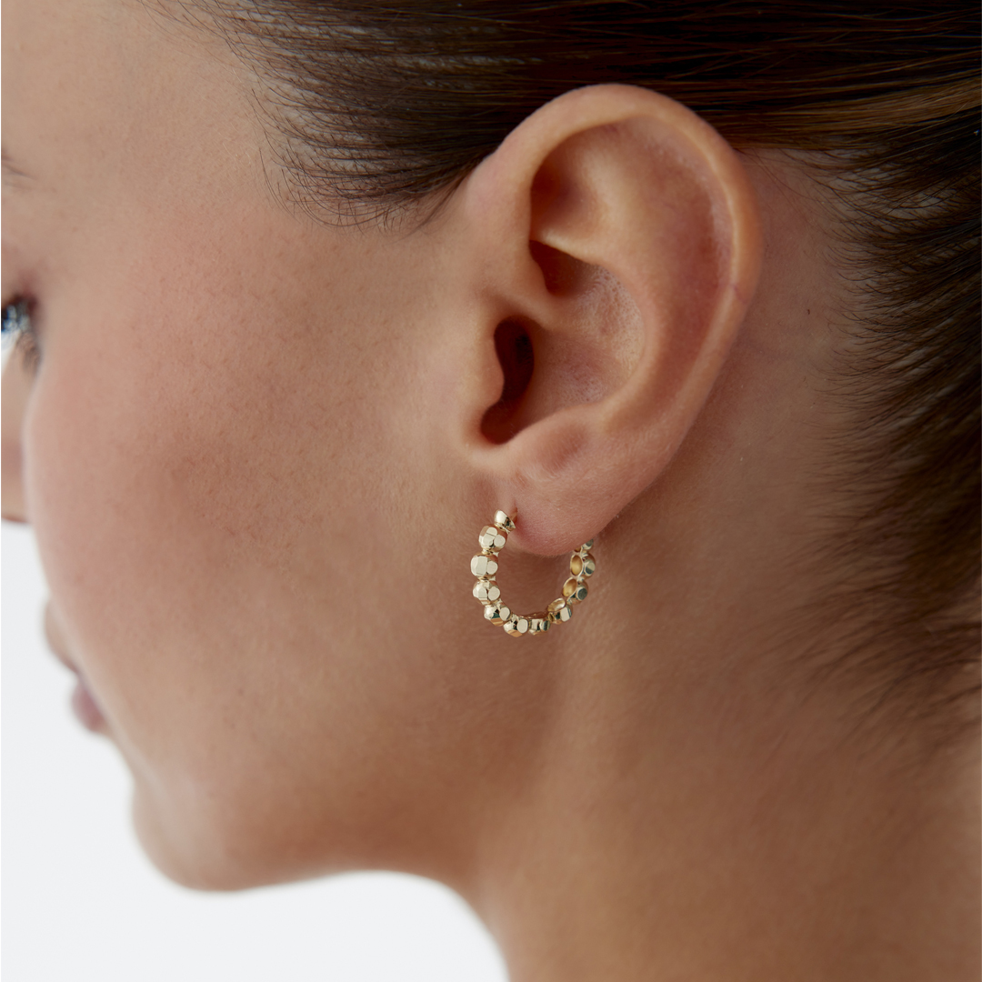 Round Halka Küpe - 2