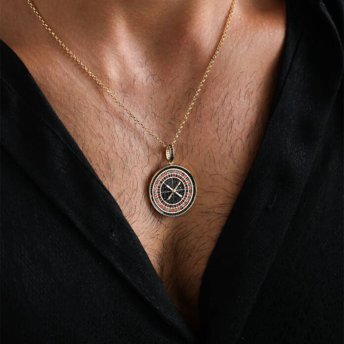 Rulet Çark Erkek Kolye - 1