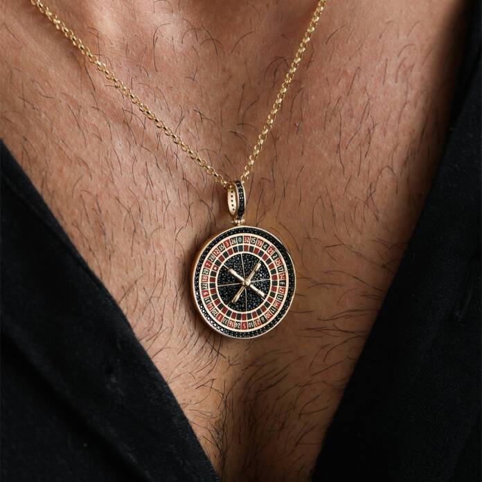 Rulet Çark Erkek Kolye - 2