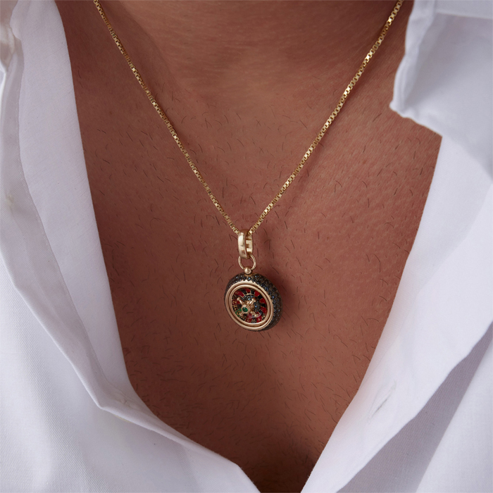 Rulet Erkek Kolye - Cemart (1)