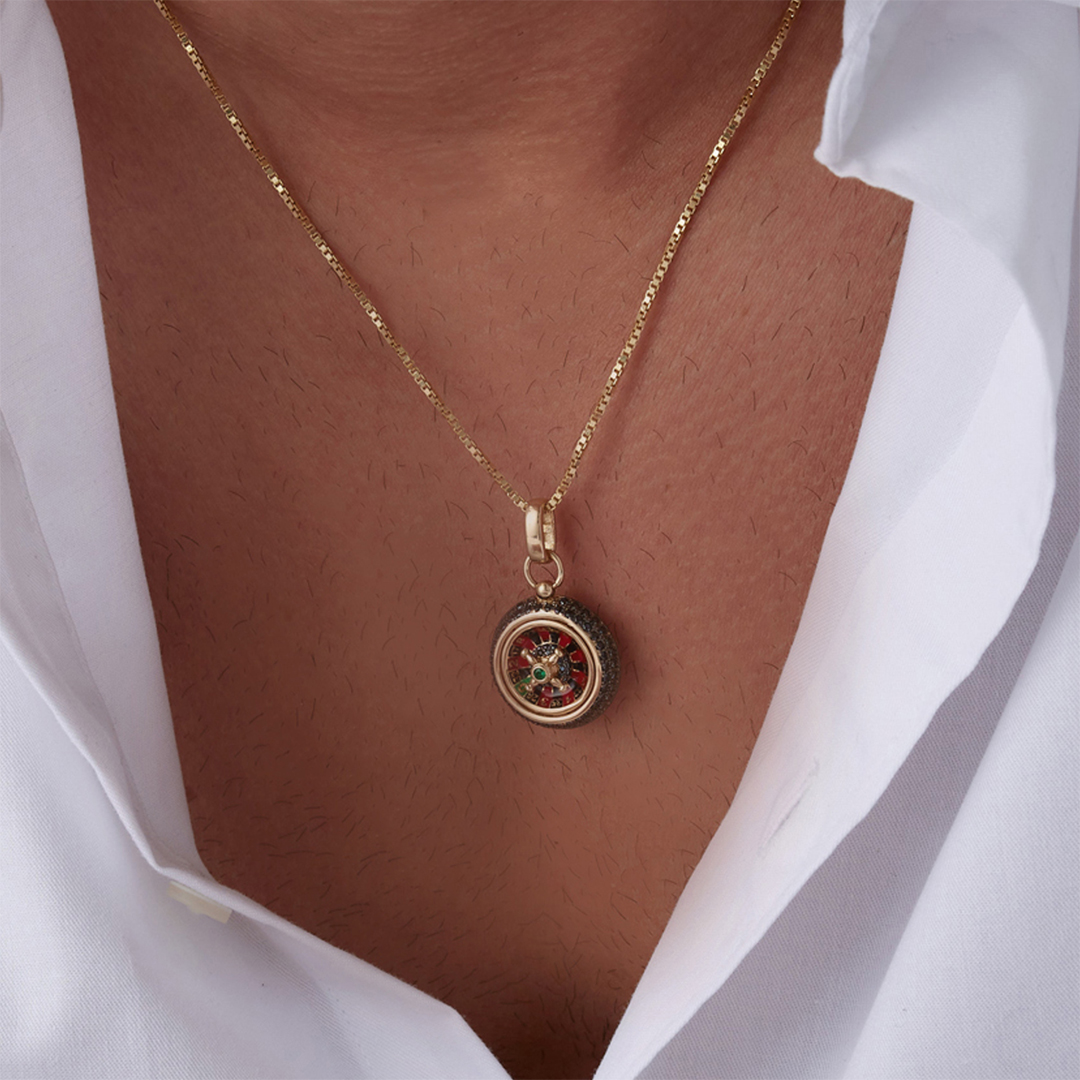 Rulet Erkek Kolye - 3