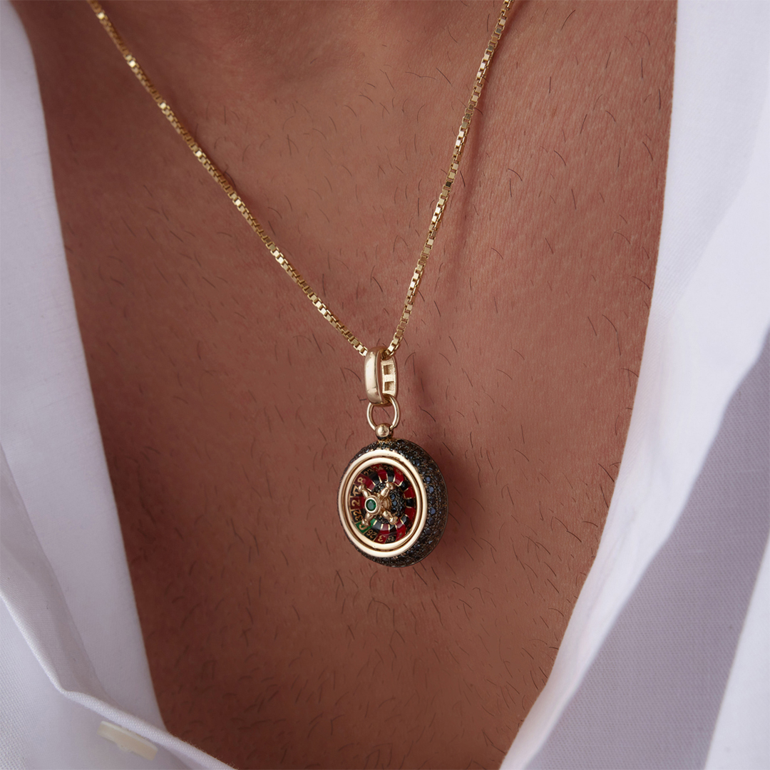 Rulet Erkek Kolye - 1