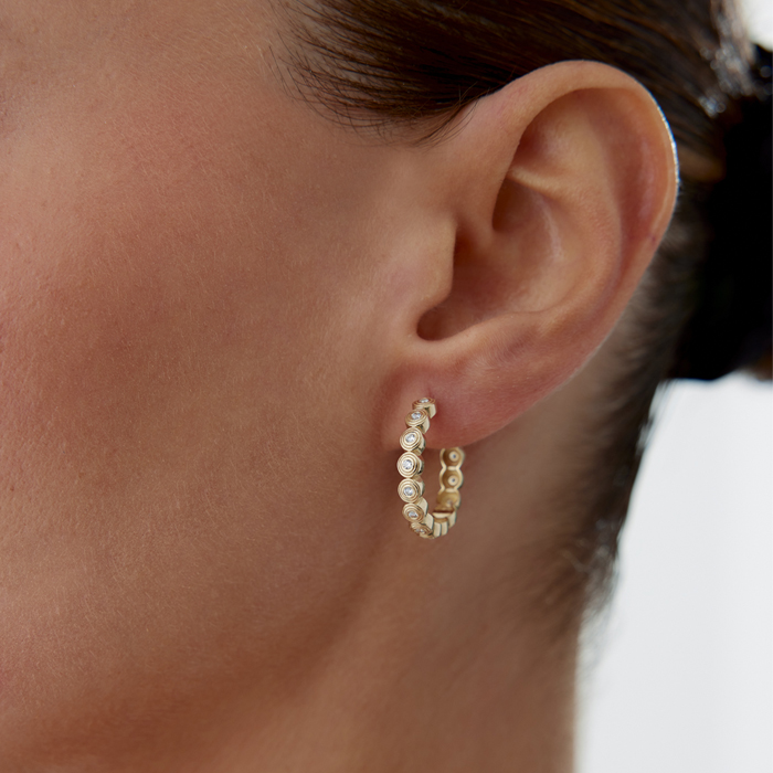 Rulo Halka Küpe - Rayna