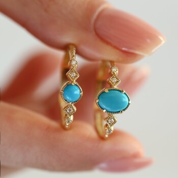 Rüya Firuze Taşlı Yüzük - 3