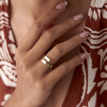 S Plaka Yüzük - CNR