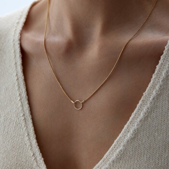 Sade Charm Halkalı Box Zincir - Alen (1)