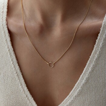 Sade Charm Halkalı Box Zincir - 3