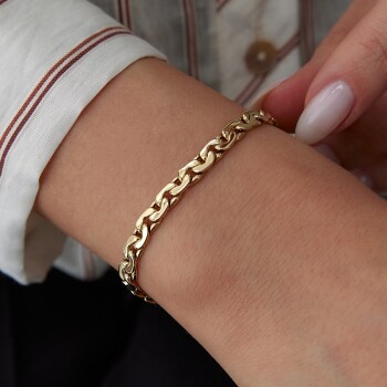 Sade Halka Bileklik - Milan