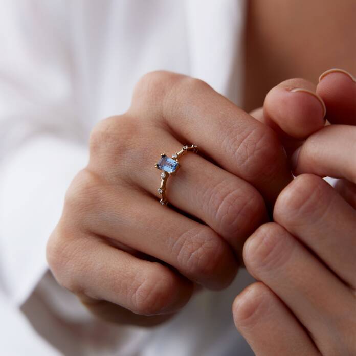 Safir Line Yüzük - 1